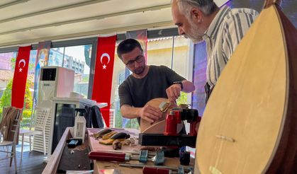 Bornova'da Çalgı Yapım Çalıştayı Büyük İlgi Gördü