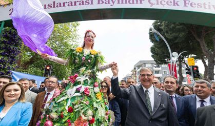 Uluslararası Bayındır Çiçek Festivali Coşkuyla Başladı