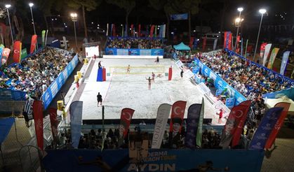 Aydın'da Plaj Voleybolu Heyecanı Sona Erdi