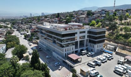 Büyükşehir'in Zeytinlik Hizmet Binası Hizmete Açıldı