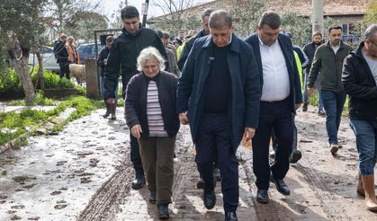 Tugay'dan Seferihisar'da Taşkın Yaşanan Bölgeye Ziyaret