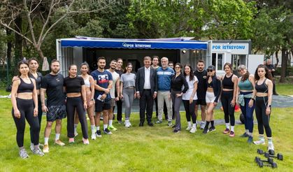 Spor İstasyonlarının Dördüncüsü Kültürpark'ta Açıldı