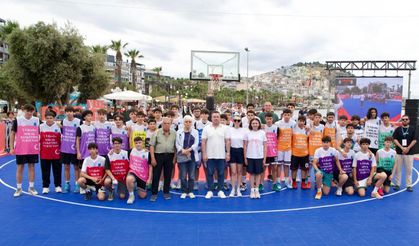Kuşadası'nda 19 Mayıs Coşkusu 3x3 Basketbol Turnuvası ile Başladı