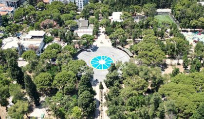 Büyükpark'ın Simge Havuzu Yenilendi