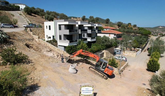 Foça'nın Altyapı Ağı Genişliyor