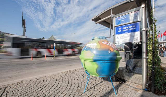 İzmir'de Ekolojik Duraklar Oluşturuldu