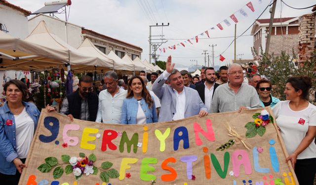 Çeşmeliler 9'uncu Germiyan Festivali'nde Buluştu