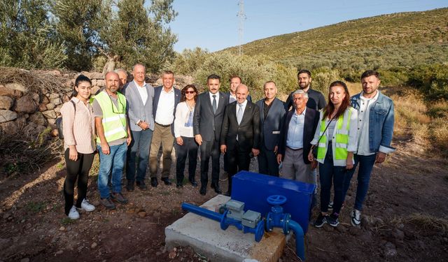 Yahşibey Sulama Göleti'nde İlk Can Suyu Verildi