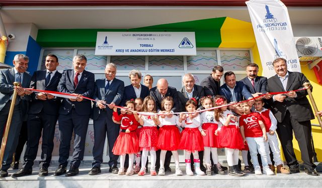 Torbalı'da İZELMAN Anaokulu Açıldı