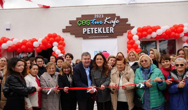 Alaçatı'da Petekler Spor Parkı Açıldı