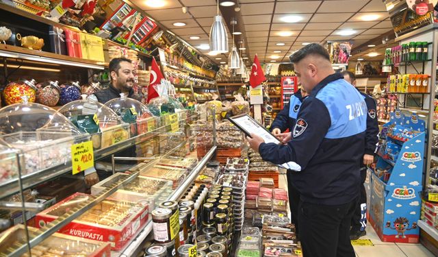 Karabağlar'da Yılbaşı Denetimleri Sürüyor