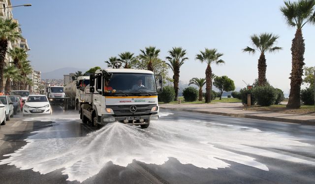 Karşıyaka'da Çöpünü Sokağa Atana Ceza Yolda