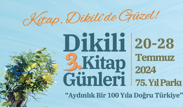 3. Dikili Kitap Günleri Başlıyor