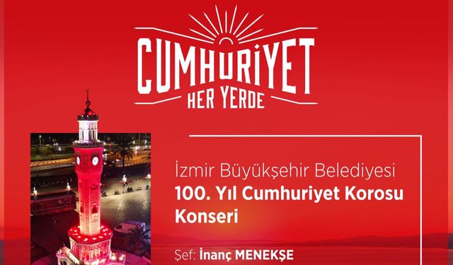 Bayrama Özel 100. Yıl Cumhuriyet Korosu Konseri