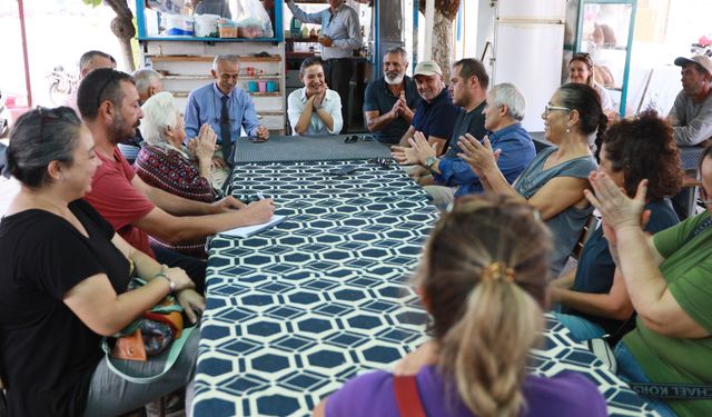 Başkan Sengel'den Çamlık Mahallesi'ne Ziyaret