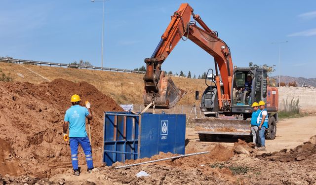 ASKİ'nin Şehir Hastanesi İçin Başlattığı Çalışma Sürüyor