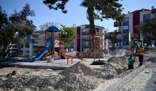 Kuşadası Değirmendere'ye Yeni Bir Park Daha