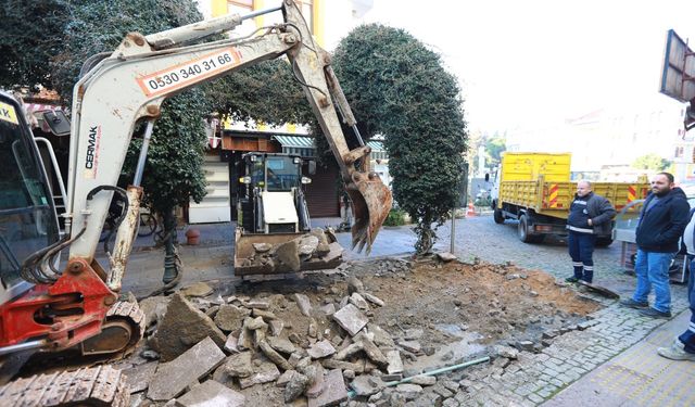 Efes Selçuk'ta Doğal Gaz ve Altyapı Çalışmaları Başladı