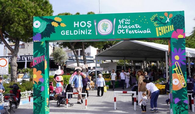 Alaçatı Ot Festivali 14. Kez Kapılarını Açtı