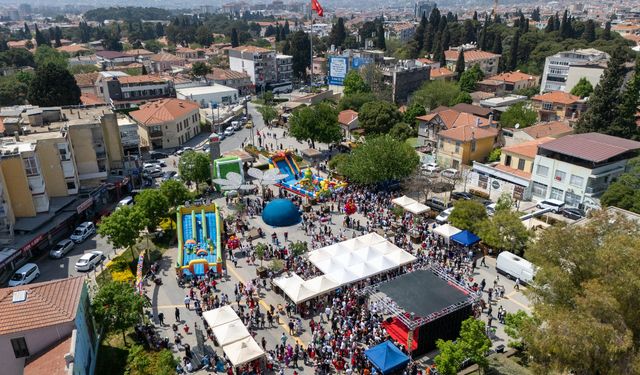 Buca'da 23 Nisan Çocuk Festivali Coşkuyla Geçti