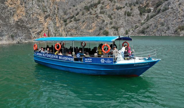 Başkan Çerçioğlu'nun Aydın'a Kazandırdığı Arapapıştı Kanyonu Bir Kez Daha Kapılarını Açtı