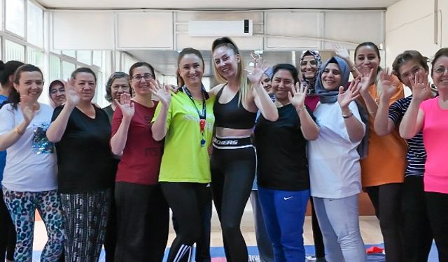 Başkan Yetişkin'den Kadınlara Sağlıklı Yaşam Desteği