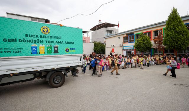 Buca'da Çocuklar Sıfır Atık Konusunda Bilinçlendiriliyor