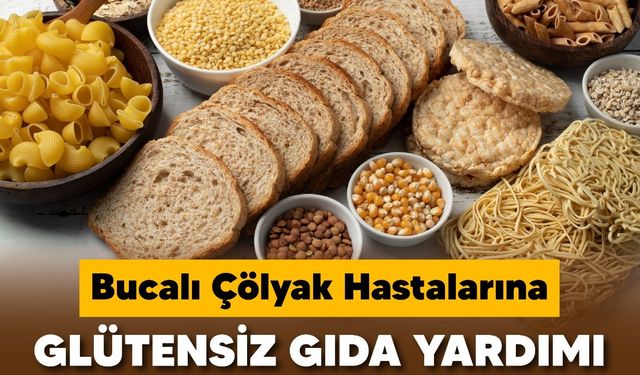 Buca'da Çölyak Hastalarına Glütensiz Gıda Yardımı