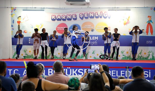 Aydınlı Çocuklara Tatil Hediyesi: Karne Şenliği Tamamlandı