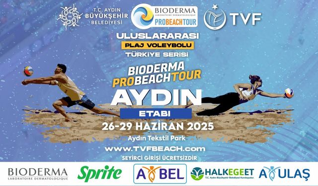 Uluslararası Plaj Voleybolu Türkiye Serisi Heyecanı Başlıyor