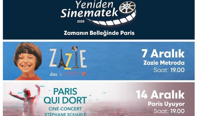 Yeniden Sinematek'ten Zamanın Belleğinde Paris Seçkisi