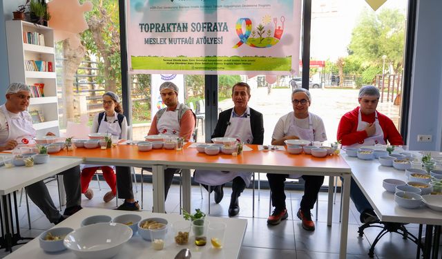 Başkan Yetişkin Özel Bireylerle Üretmenin Değerini Paylaştı