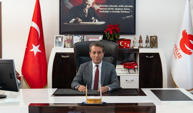 Başkan Yetişkin'den 10 Kasım Mesajı: "Atatürk'ü Minnetle Anıyoruz"