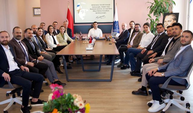 KUGİAD'ın Yeni Yönetiminden Başkan Günel'e Ziyaret