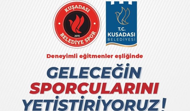 Kuşadası Belediyespor'un Yeni Dönem Kursları İçin Kayıtlar Başladı