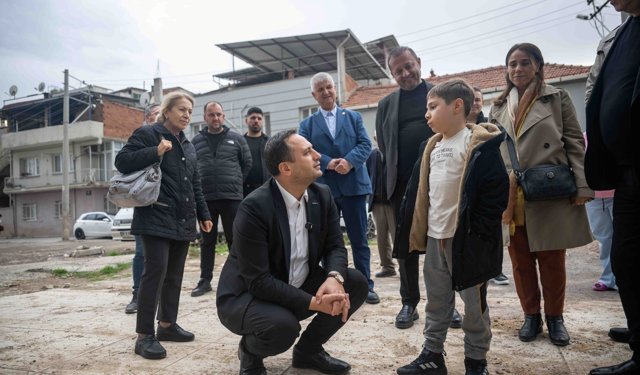 Başkan Eşki, Çamdibi'nde Saha Mesaisinde