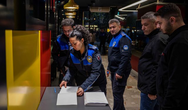 Bornova'da Yılbaşı Öncesi Sıkı Denetim