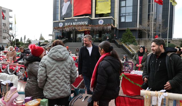 Buca'da Dayanışma ve Alışveriş Bir Arada