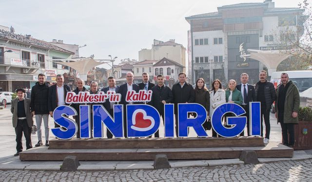 Başkan Günel'den Sındırgı'ya Dayanışma Ziyareti