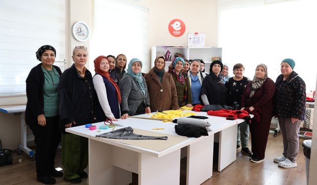 Efelerli Kadınlar Üretime Katılıyor