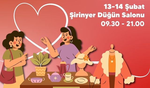 Buca'da Sevgililer Günü Hediyelik Eşya Pazarı Açılıyor