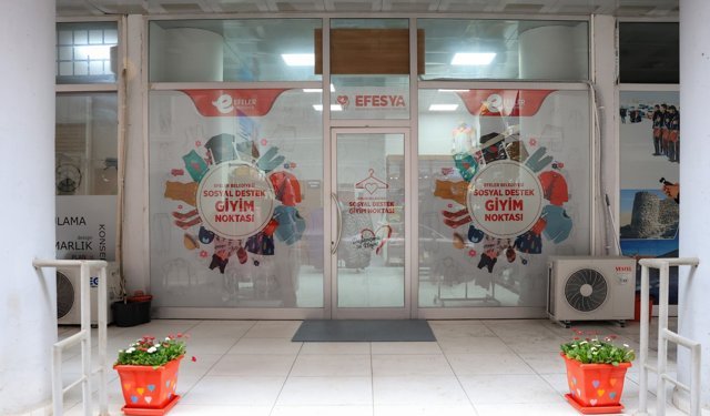 Efeler'in Sosyal Destek Giyim Noktası 2 Haftada 80 Haneye Ulaştı