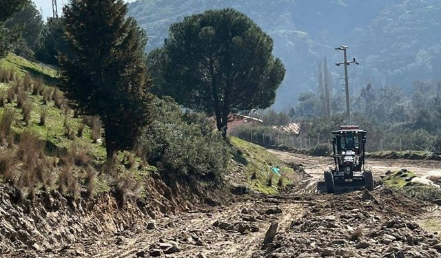 Bozdoğan Belediyesi Kale Mesire Alanı'nda Yol Çalışmalarına Başladı