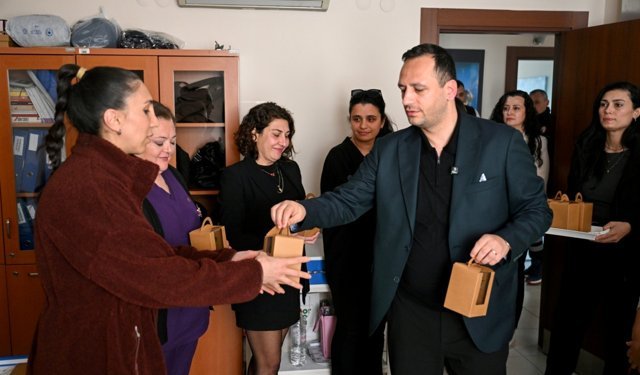 Başkan Eşki'den Sağlık Emekçilerine 14 Mart Ziyareti