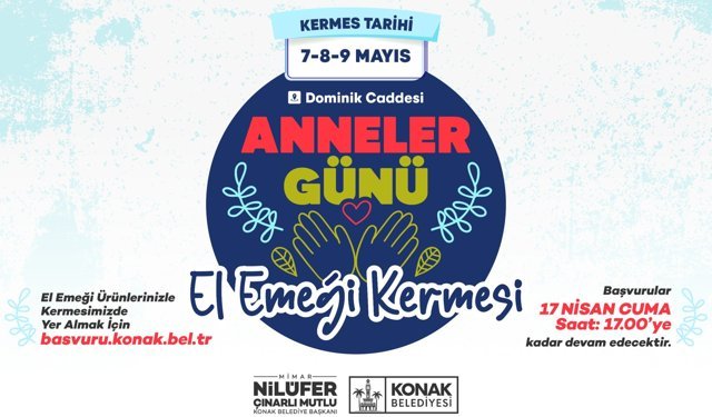Konak'ta Anneler Günü Hediyeleri Kermesten
