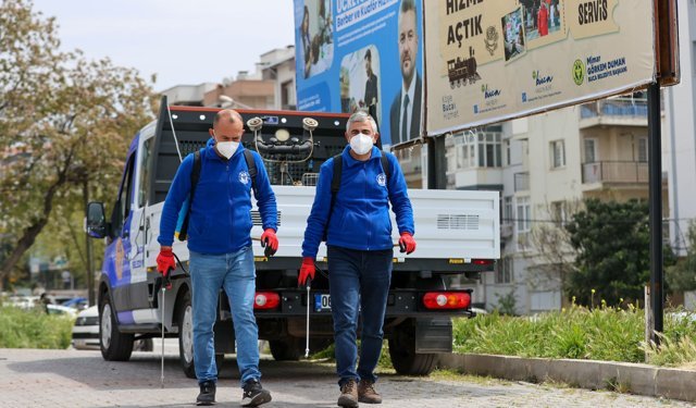 Buca'da Vektörle Mücadele İçin Ekipler Sahada