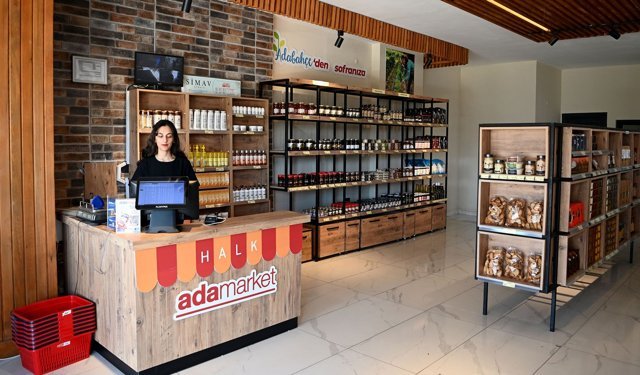 'Halk Ada Market'te Ürün Yelpazesi Genişledi