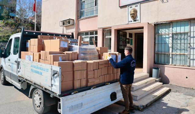 Konak'tan Okullara 'Hijyenik' Destek