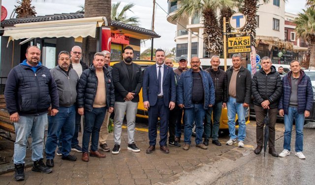 Başkan Vekili Tahsin Demirtaş'tan Taksici Esnafına Ziyaret