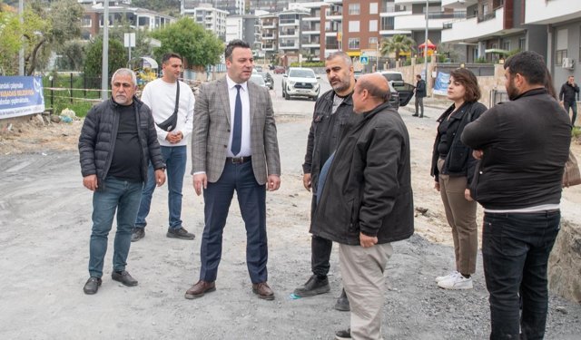 Başkan Vekili Demirtaş, Değirmendere'deki Yol Çalışmalarını İnceledi